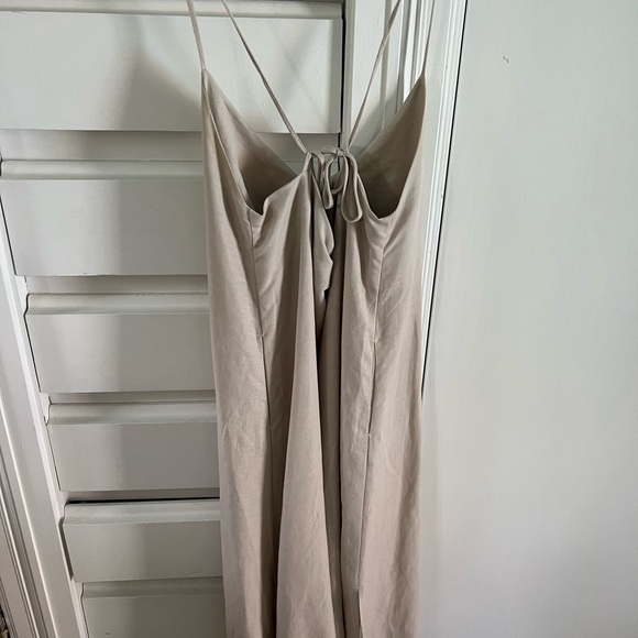 Par en Par Cala slip dress, bone NWOT - Picture 5 of 6